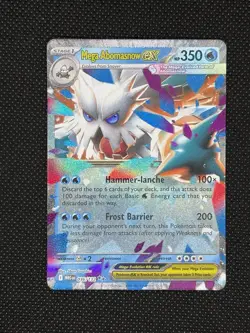 Pokemon TCG MEGA ABOMASNOW EX 036/132 Mega Evolution Ultra Rare - Image 1