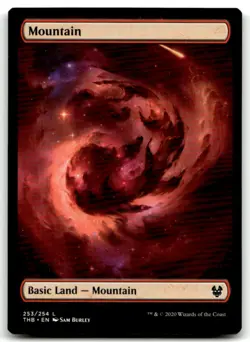 MTG Mountain L Theros Beyond Death 253 LP - Image 1