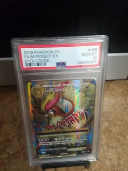 2016 Pokemon Xy Fa/M Pidgeot Ex Evolutions Psa 10 - Image 1