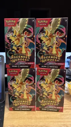 Pokemon TCG Ascended Heroes Booster Bundle - NEW - SEALED - 4 Boxes - Image 1