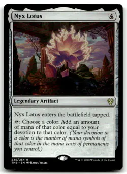 MTG Nyx Lotus R Theros Beyond Death 235 LP - Image 1