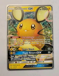 Dedenne GX - 2019 57/214 World Championship Decks LP Pokemon TCG - Image 1