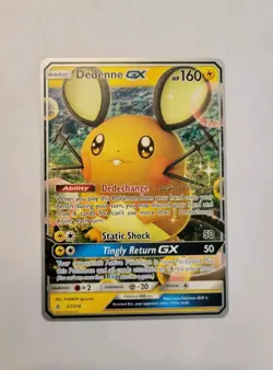 Dedenne GX - 2019 57/214 World Championship Decks LP Pokemon TCG - Image 3