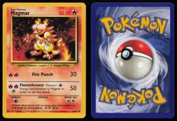 Magmar 36/102 Uncommon Base Set Unlimited Pokemon NM - Image 3