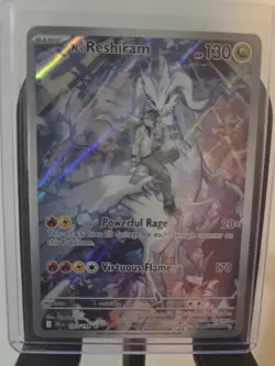 N'S RESHIRAM 2025 POKEMON JOURNEY TOGETHER #167/159 ILLUSTRATION RARE Q0014 - Image 1