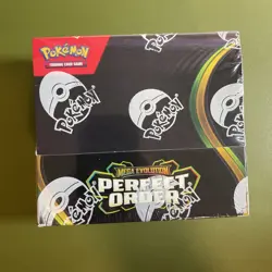 Pokemon Mega Evolution Perfect Order Booster Box Display New/Sealed (36 Packs) - Image 1