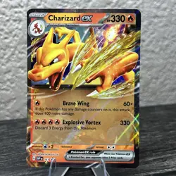 Pokemon Charizard ex 161 Scarlet & Violet Promo NM - Image 1