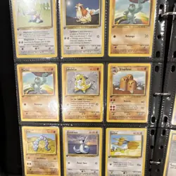 Pokemon Base Set Wizards of the Coast French 1999 Pikachu Bulbizarre Magmar Lot - Image 4