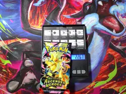 VERY HEAVY! GOD PACKUU SIRUU 22.67g Ascended Heroes Pokemon TCG Booster (SEALED) - Image 1