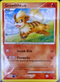 Growlithe 108/147 Common Supreme Victors Pokemon Lightly Played - Image 2
