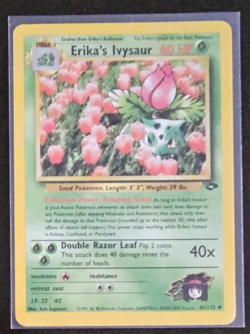 Pokemon TCG Erika's Ivysaur Gym Challenge Set Uncommon #41/132 MP - Image 1