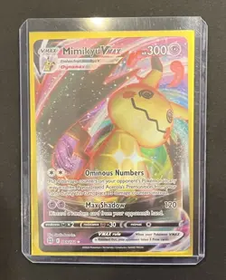 Pokemon Mimikyu VMAX 069/172 Brilliant Stars Ultra Rare Holo NM - Image 4