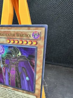 Konami Dark Eradicator Warlock SD6-EN001 Ultra Rare 1st Edition LP/MP - Image 3
