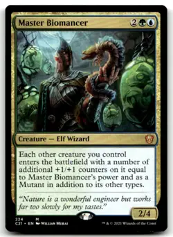 MTG Master Biomancer M Commander 2021 224 LP - Image 1