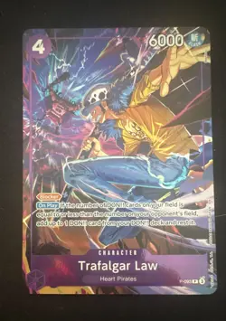 Trafalgar Law (Illustration Box Vol.6) P-093 One Piece Promotion Cards Foil - Image 1