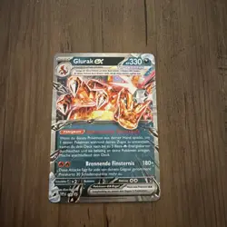 Pokemon Karte – Glurak EX SVP196 – Black Star Promo – Deutsch – NM - Image 1