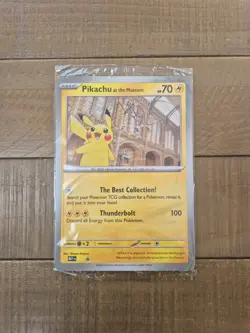 Sealed Pikachu At The Museum Jumbo Promo Card. Fast shipping - Image 2