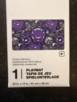 Gengar Haunter Ghostly Gathering Playmat Pokemon Center Card Game Centre TCG NEW - Image 1