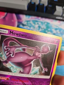 Mewtwo (Reverse Holo) 75/214 Unbroken Bonds (NM-) Pokemon TCG - Image 3
