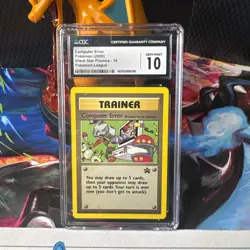 Computer Error 16 - CGC Gem Mint 10 - Black Star Promos Pokemon League - Pokemon - Image 1