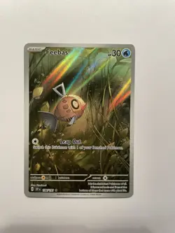 Pokemon TCG Feebas 198/191 Surging Sparks Illustration - Image 1