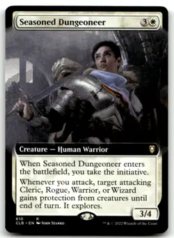 MTG Seasoned Dungeoneer (Extended Art) R Commander Legends: LP - Image 1