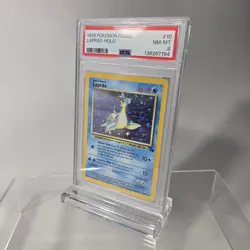 PSA 8 LAPRAS HOLO FOSSIL 1999 #10 - Image 2