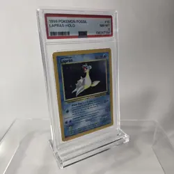 PSA 8 LAPRAS HOLO FOSSIL 1999 #10 - Image 3