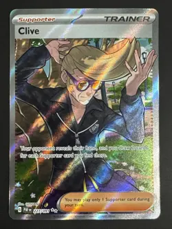 Clive - 227/091 Ultra Rare PAF SV: Paldean Fates Pokemon TCG NM - Image 1