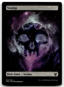 MTG Swamp L Theros Beyond Death 252 LP - Image 1