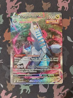 Duraludon VMAX 220/203 Alternate Full Art Secret Rare Evolving Skies Pokemon NM - Image 5