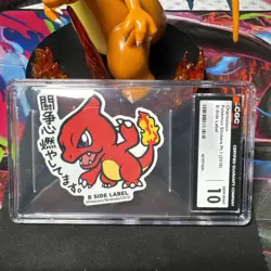 Charmeleon [ B-Side Label ] - CGC Gem Mint 10 - Pokemon Stickers Pt. 1 (2018) - Image 2