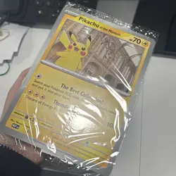 Pokemon Pikachu At The Museum Jumbo Sealed Promo International Shipping - Image 3