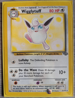 Pokemon Wigglytuff 32/64 Jungle MP - Image 1
