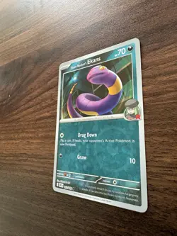 Team Rocket’s Ekans 112/182 Reverse Holo Destined Rivals Pokemon - Near Mint NM - Image 3
