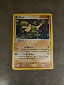 Pokemon TCG Breloom 3/107 Holo Rare - EX Deoxys - NM - Image 1
