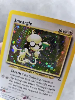 Pokemon TCG Smeargle 11/75 Holo Rare Unlimited Neo Discovery - NM - Image 2