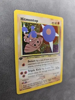 Pokemon TCG Hitmontop 3/75 1st Edition Holo Rare Neo Discovery - NM - Image 3
