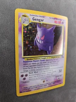 Pokemon TCG Gengar 5/62 Holo Rare Unlimited WOTC Fossil - NM - Image 3
