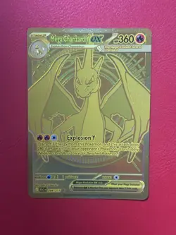 Pokemon Ascended Heroes Mega Charizard Y ex Mega Hyper Rare 294/217 GOLD - Image 1