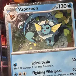 Vaporeon 168 Holo Promo - CGC Gem Mint 10 - Prismatic Poster Coll. - Pokemon TCG - Image 3