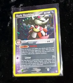 2004 Pokemon Team Rocket Returns Dark Slowking Holo 9/109 - LP/MP - Image 1