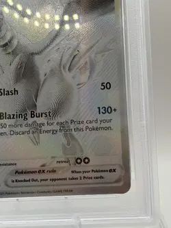 Reshiram EX #173/086 Black White Rare Pokemon White Flare PSA 10 Gem Mint💎 - Image 4