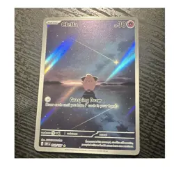 Pokemon Cleffa 202/197 Illustration Rare Holo - Obsidian Flames (English) - Image 1