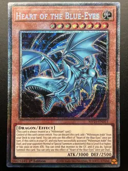Heart of the Blue-Eyes MP25-EN013 Starlight Rare Yu-Gi-Oh Card NM - Image 1