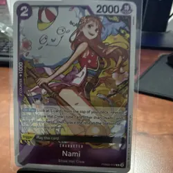 Bandai One Piece Nami PRB02-012 Premium Booster Rare Character EN Counter+1000 - Image 1
