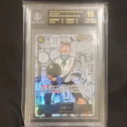 Bandai One Piece CCG Koby EB04-044 Egghead Crisis SR Foil Manga Art BGS 10 2026 - Image 1