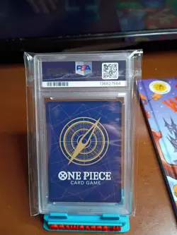 2024 One Piece EN Treasure Booster Set #006 Monkey D. Luffy PSA 10 GEM MINT - Image 2