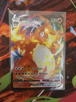 Pokemon TCG Charizard VMAX Darkness Ablaze Rare Holo Card 20/189 NM Condition - Image 1
