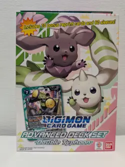 Digimon CCG Card Game Advanced Deck Set Double Typhoon Starter TCG Bandai NEW - Image 1